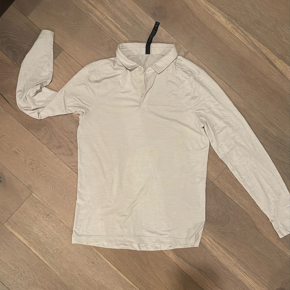 Lulemon men’s long sleeved polo size M